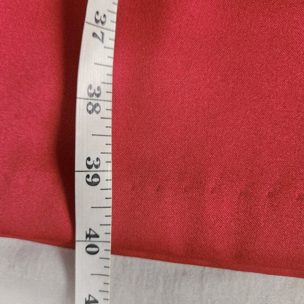 VTG CDC 90's Dress NWT Red Sheath Formal Cocktail Beaded Front Size 8‎ USA - Picture 10 of 10
